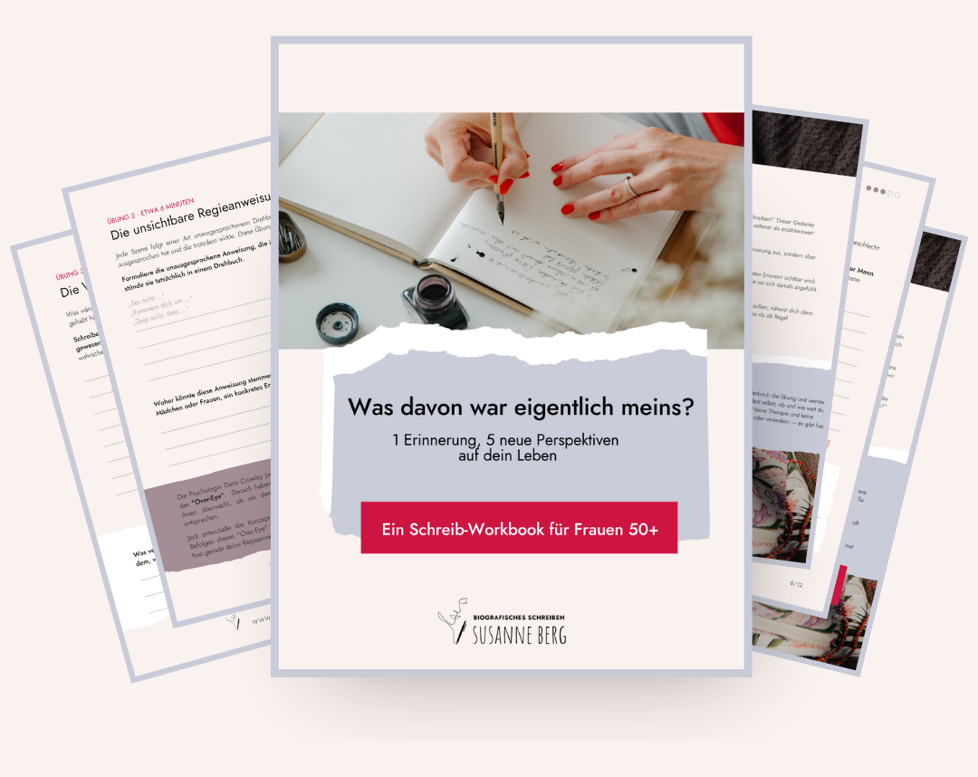Biografisches Schreiben Selbstlernkurs Mockup